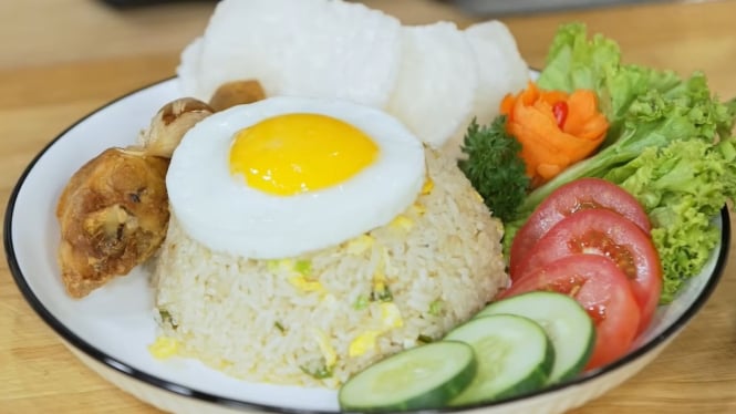 Resep Nasi Goreng Mentega Super Gurih.