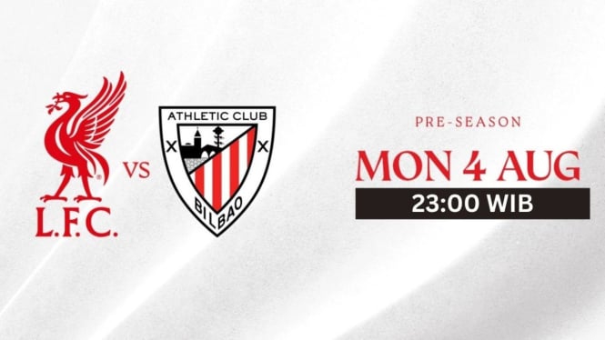Cara Nonton Liverpool vs Athletic Club.