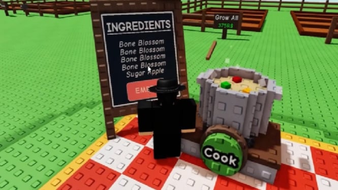 Resep Prismatic Pizza di Grow A Garden Roblox.