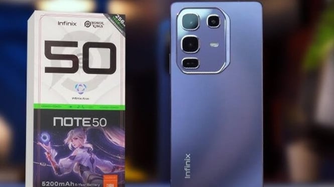 Infinix Note 50s 5G Plus.