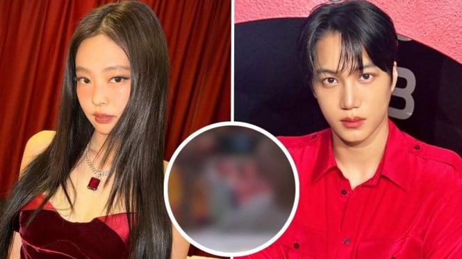 Jennie BLACKPINK dan Kai EXO