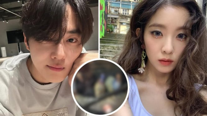 Suho EXO dan Irene Red Velvet