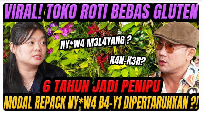 Skandal Roti Gluten-Free Palsu