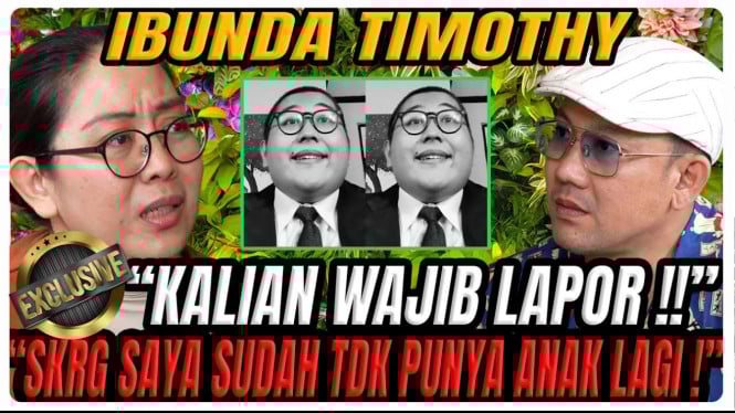 Pengakuan Ibunda Timothy