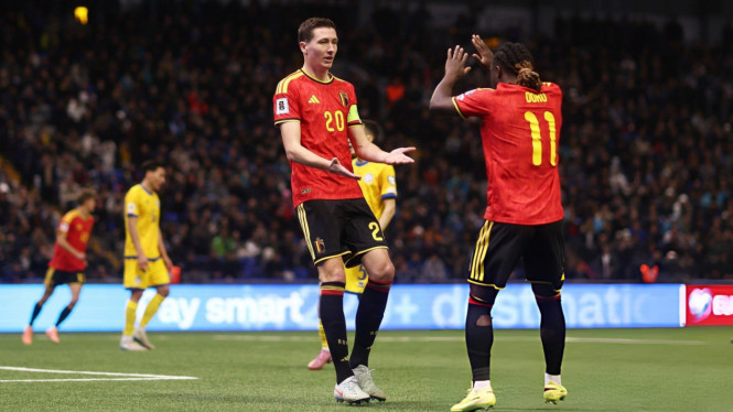 Tim Belgia ditahan imbang mengecewakan