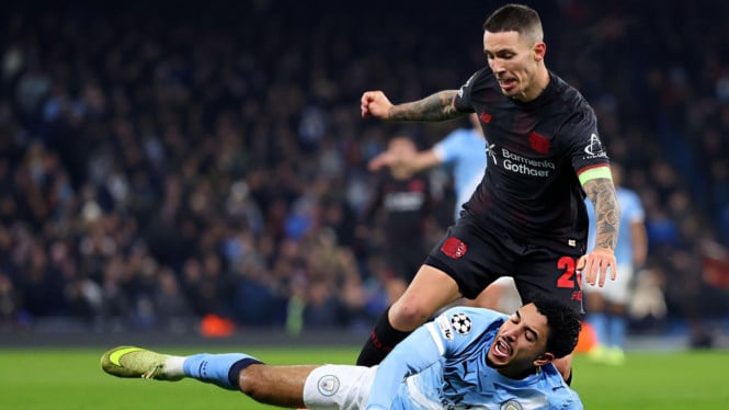 Man City mengalami hari yang buruk di Etihad