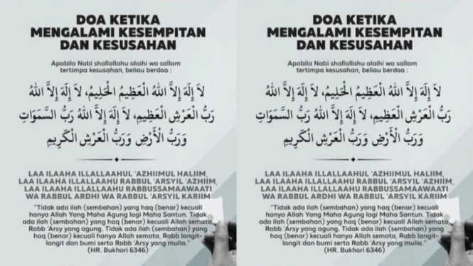Doa Ketika Mengalami Kesempitan dan Kesusahan Dalam Islam