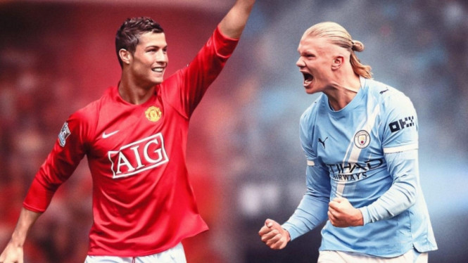 Haaland Melampaui Ronaldo di Liga Premier