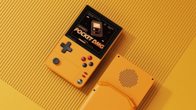 Ayaneo Pocket DMG Aura Yellow