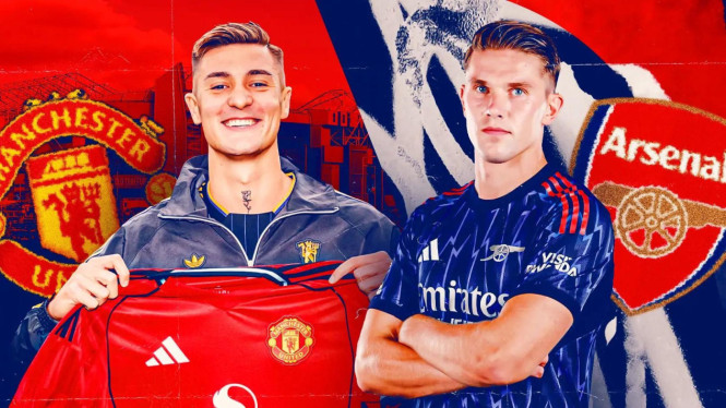 Benjamin Sesko dan Viktor Gyokeres