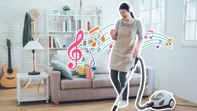 Cara Bakar 500 Kalori Sambil Beresin Kamar