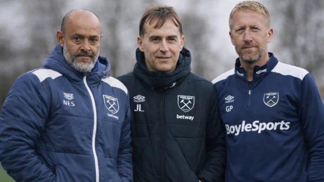 Nuno Santo, Julen Lopetegui, dan Graham Potter