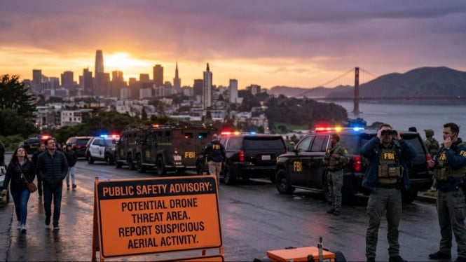Ilustasi FBI Peringatkan Ancaman Serangan Drone Iran di California