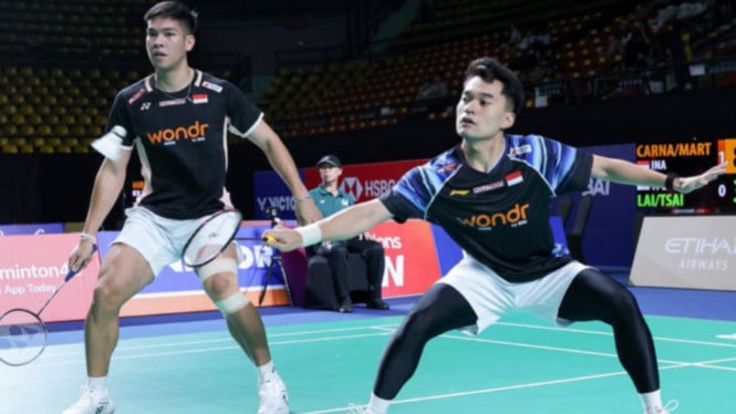 Leo Rolly Carnando/Daniel Marthin di Thailand Open 2026