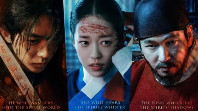 Nam Joo Hyuk, Roh Yoon Seo dan Cho Seung Woo dalam serial The East Palace