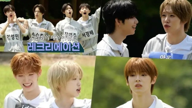Potret anggota Close Your Eyes, AHOF, idntt dan FLARE U di teaser Idol School Camp