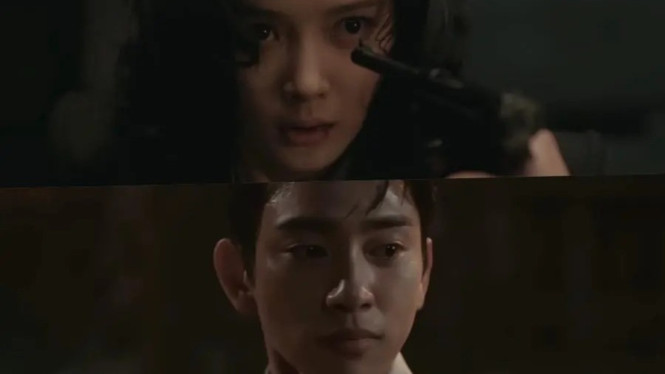 Kim Yoojung dan Park Jinyoung di drama 100 Days of Deception