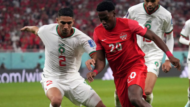 Duel Kanada vs Maroko di Piala Dunia 2022