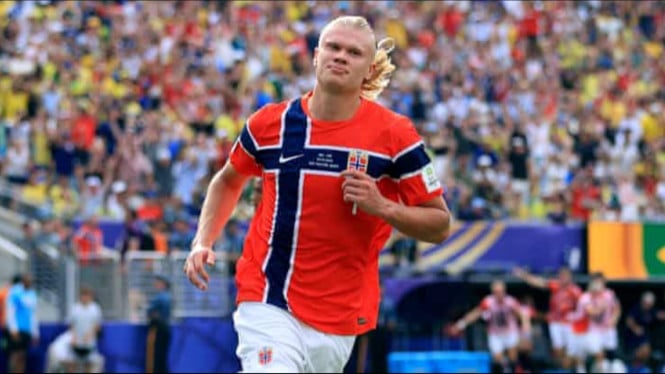 Erling Haaland sudah membuat 7 gol buat Norwegia di Piala Dunia 2026