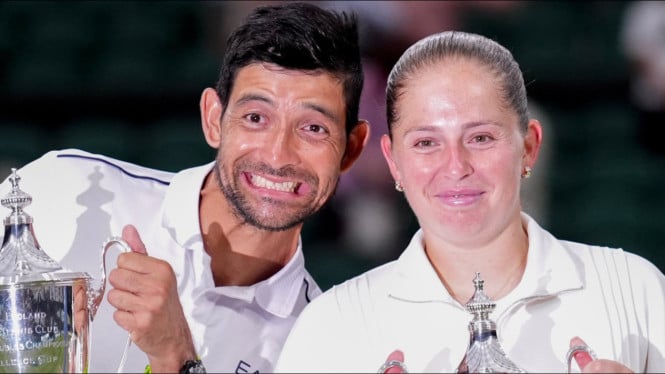 Marcelo Arevalo dan Jelena Ostapenko juara ganda campuran Wimbledon 2026