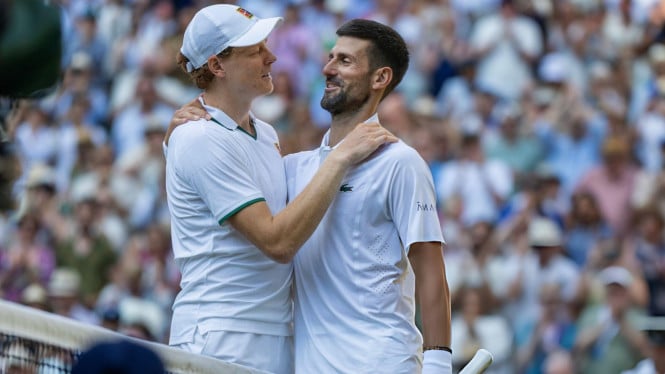 Sinner sangat menghormati Djokovic.