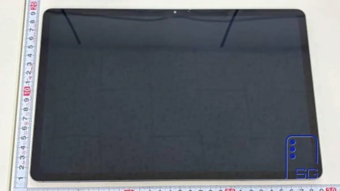 Rumor desain depan Samsung Galaxy Tab S12+