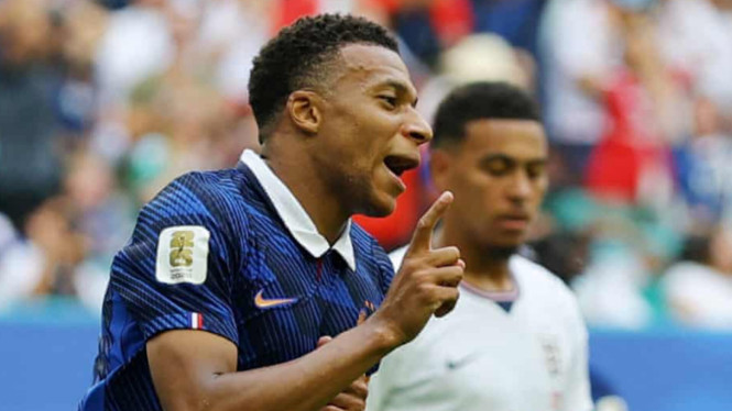 Kylian Mbappe mencetak 10 gol di Piala Dunia 2026