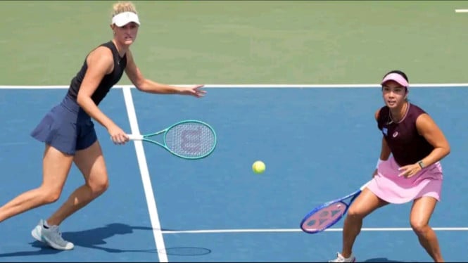 Erin Routliffe dan Aldila Sutjiadi