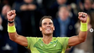 Petenis Raja Tanah Liat Ladeni Novak Selama Empat Jam