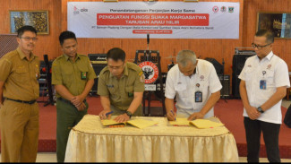 Semen Padang-BKSDA Teken MoU soal Suaka Margasatwa Tarusan Arau Hilir
