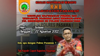 Viral, Beredar Isu Demo Copot Kapolres Pasaman 