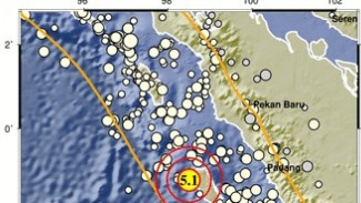 Dini Hari Tadi Gempa Kembali Getarkan Tanah Mentawai