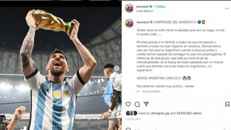 Rekor Postingan Messi Di Instagram Pecah!