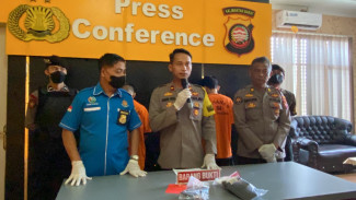 Polres Singkawang Ungkap Kasus Narkotika Jenis Sabu