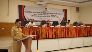 Bupati Solsel Minta Penyelenggara Pemilu Jaga Integritas 