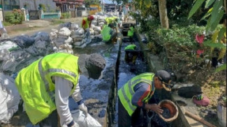 Menanggulangi Banjir, 15 Drainase Direhabilitasi Pemko Padang  