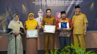 Pemko Padang Raih Terbaik II Pengelolaan Keuangan Daerah Pada DJPb Award 2023