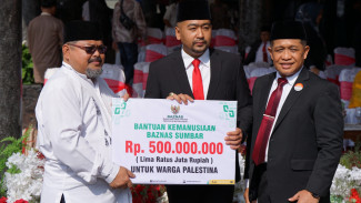 Sumbar Kumpulkan Donasi Rp2,4 Miliar untuk Warga Palestina