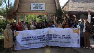 Dinas Sosial Sumbar Peringati HKSN 2023 di Kampung Sasak NTB