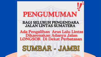 Putus Total, Jalan Lintas Sumatera Diatasi dengan Rekayasa dari Sumbar