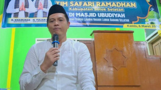 Safari Ramadhan Pemkab Solok Selatan Jangkau Masjid Ubudiyah Sungai Lambai