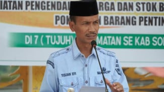 Jelang Lebaran, Pemkab Solsel Sediakan 4.113 Paket Murah Operasi Pasar