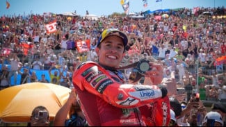 Marc Marquez Raih Kemenangan Sprint MotoGp Jerez Usai Quartararo Tersingkir