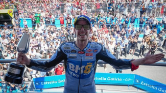 Alex Marquez Raih Kemenangan Perdana di MotoGp Jerez