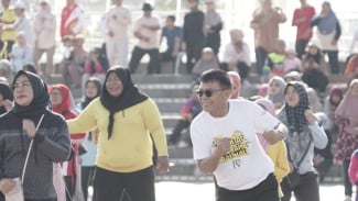 Pelayanan Lintas OPD Semarakkan CFD Solok Selatan, PMI Hadir Layani Cek Golongan Darah