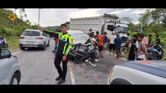 Kecelakaan Maut di Pangkalan, Truk Vs Minibus: 2 Tewas, 6 Luka-luka
