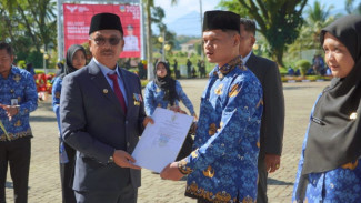 Pemkab Solsel Resmi Serahkan SK Pengangkatan 31 CPNS Formasi 2024