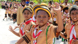 Jiwa Pemimpin Sejak SD: Intip Kerennya Pramuka Tempa Karakter Generasi Muda