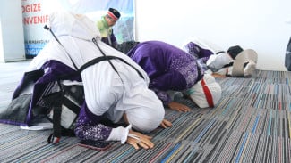 Gelombang Keberangkatan Jemaah Calon Haji Dimulai, Kloter Pertama Embarkasi Padang Sudah Masuk Asrama Haji Tabing