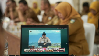 Dukung Ekonomi Lokal, Pemkab Solsel Ikuti Peluncuran Koperasi Merah Putih